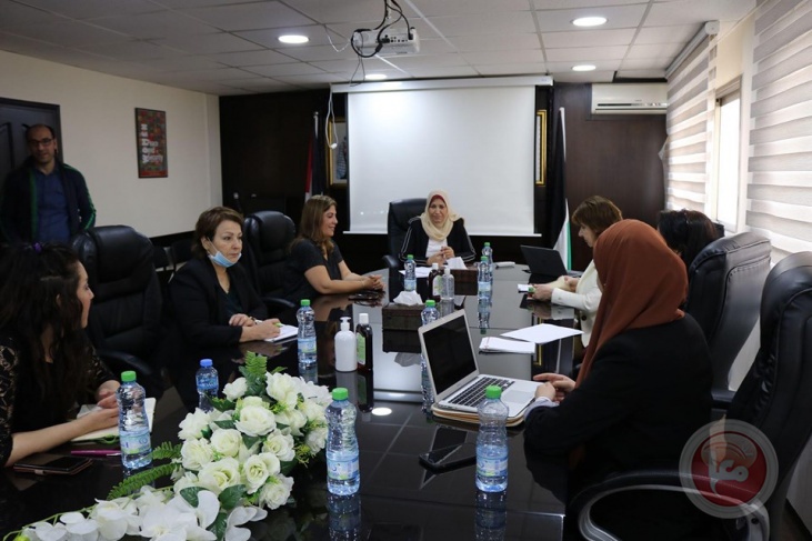 حمد والائتلاف النسوي يبحثان توطين القرار الأممي 1325 في فلسطين