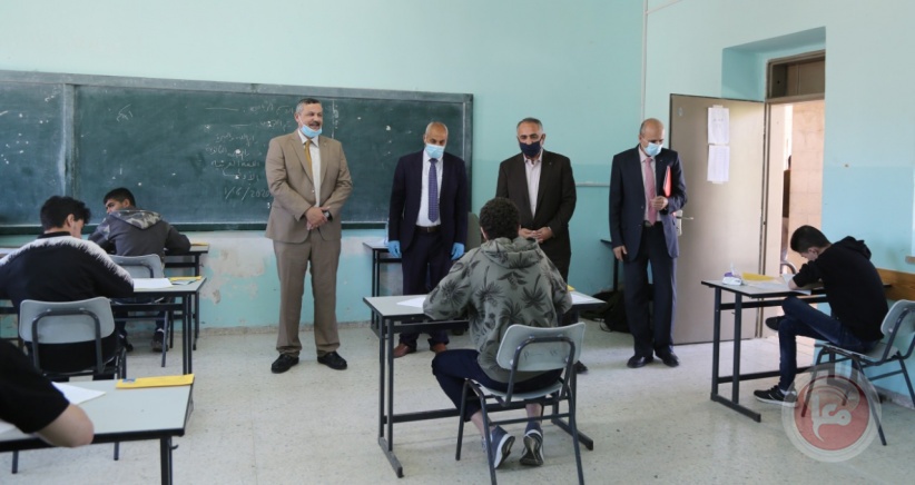 وكيل التربية يتفقد ترتيبات تقديم الطلبة من ذوي الإعاقة لامتحان الثانوية العامة