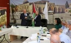 معايعة والشوا يوقعان عقد الإعارة لإنشاء المتحف الفلسطيني للنقد