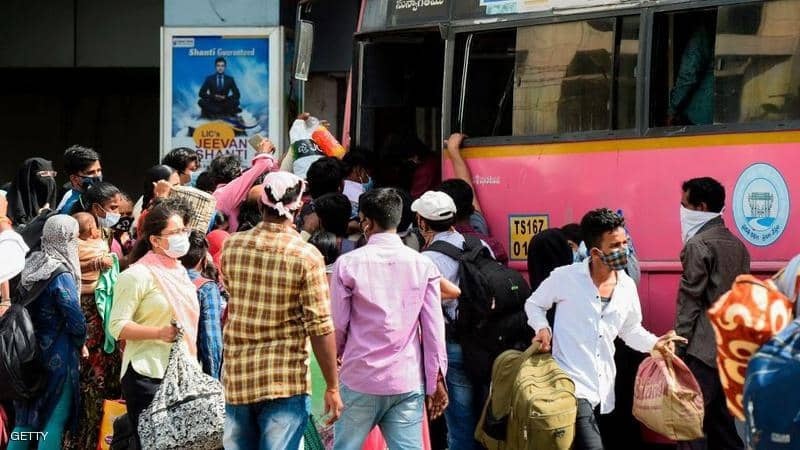 أكثر من نصف مليون مصاب بفيروس كورونا في الهند