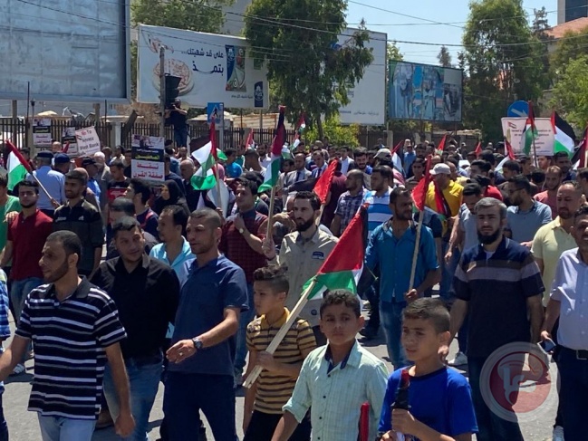 بالصور -مسيرات حاشدة بغزة في يوم الغضب...جيش الاحتلال يدفع بكتيبة أضافية للضفة 