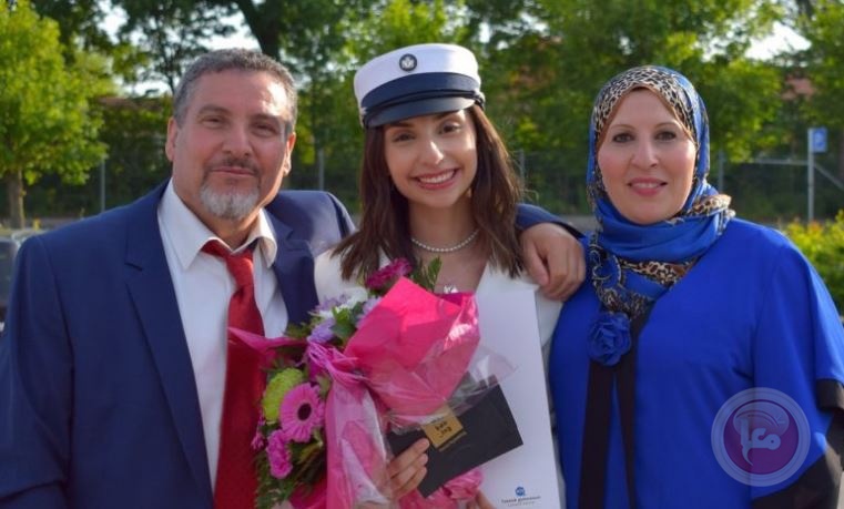 فلسطينية في الدنمارك تحصد أعلى معدل في الثانوية