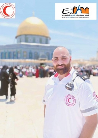 ضابط اسعاف الهلال الأحمر في القدس عماد عابدين يروي تجربته خلال أزمة كورونا