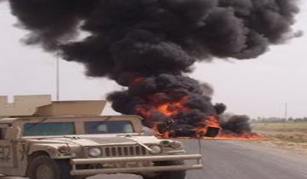 استهداف رتل أميركي في محافظة الديوانية جنوب العراق