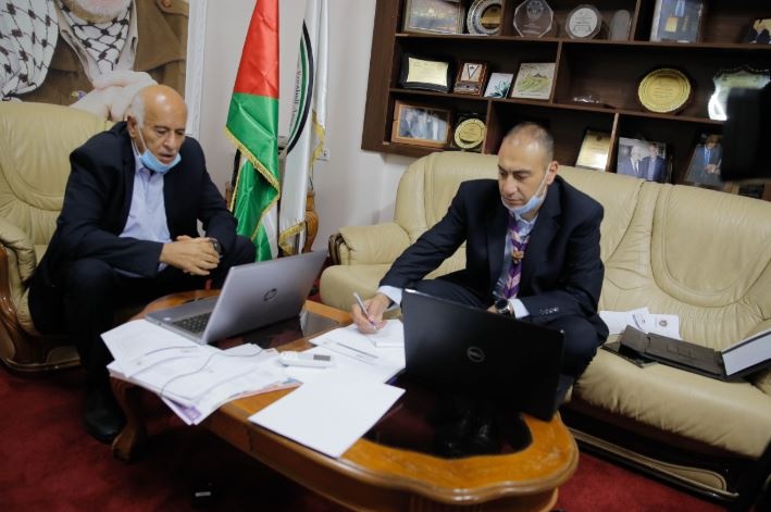 المكتب التنفيذي لجمعية الكشافة الفلسطينية يعقد اجتماعه الدوري الثاني