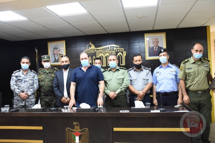 محافظة سلفيت ومؤسستها الامنية تكرم مدير الضابطة الجمركية السابق