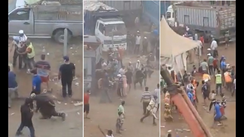 فيديو صادم- أعمال عنف وسرقة في سوق للمواشي بالمغرب