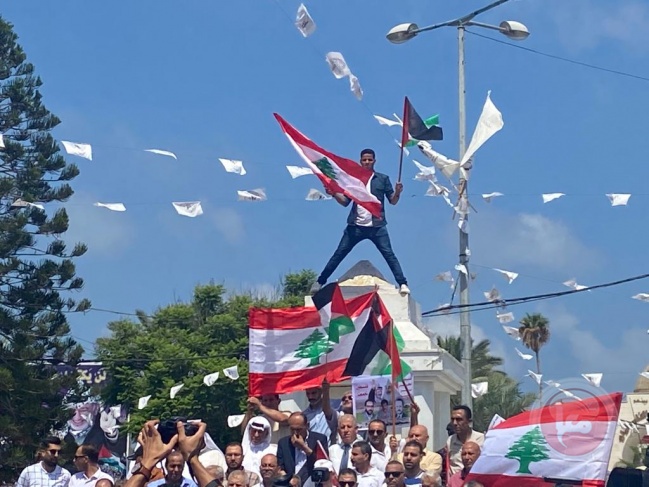 القوى الوطنية في غزة تنظم وقفة تضامنية مع بيروت