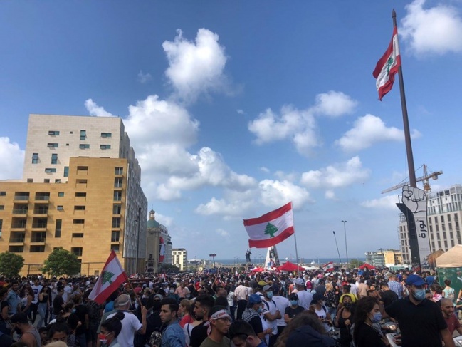 &quot;اللوبي الإسرائيلي&quot; في واشنطن يشيد بالاحتجاجات في بيروت 