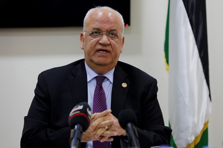 عريقات يستقبل السفراء العرب لدى دولة فلسطين