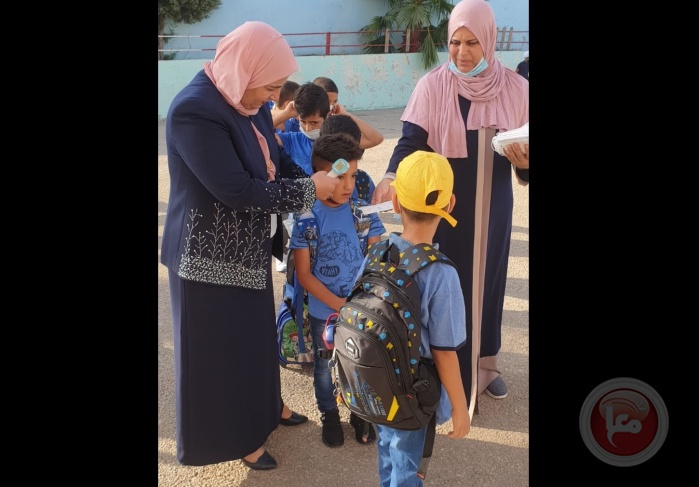 فتح إقليم سلفيت: لجنة الاشبال والزهرات تستقبل الطلاب في العام الدراسي الجديد