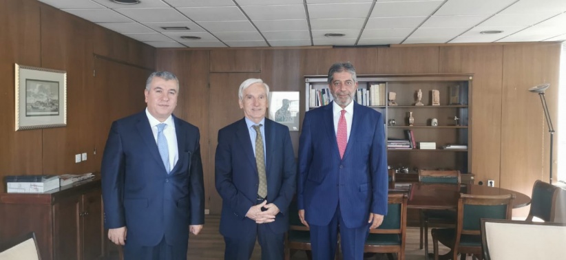 سفيرا فلسطين والأردن يلتقيان سكرتير عام الخارجية اليونانية