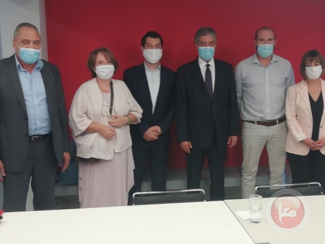 حزب &quot;سيريزا&quot; اليوناني يؤكد على موقفه الثابت تجاه الحقوق الفلسطينية.