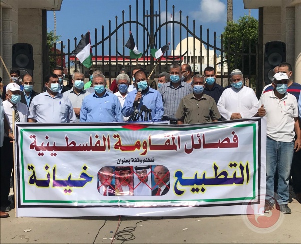 قادة فصائل المقاومة يوقعون عريضة تعتبر التطبيع خيانة
