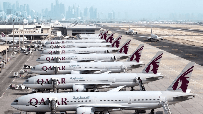  إعلان حالة الطوارئ بمطار الدوحة وإرجاء بعض الرحلات
