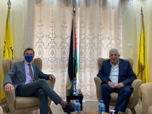 العالول يلتقي ممثل الإتحاد الأوروبي