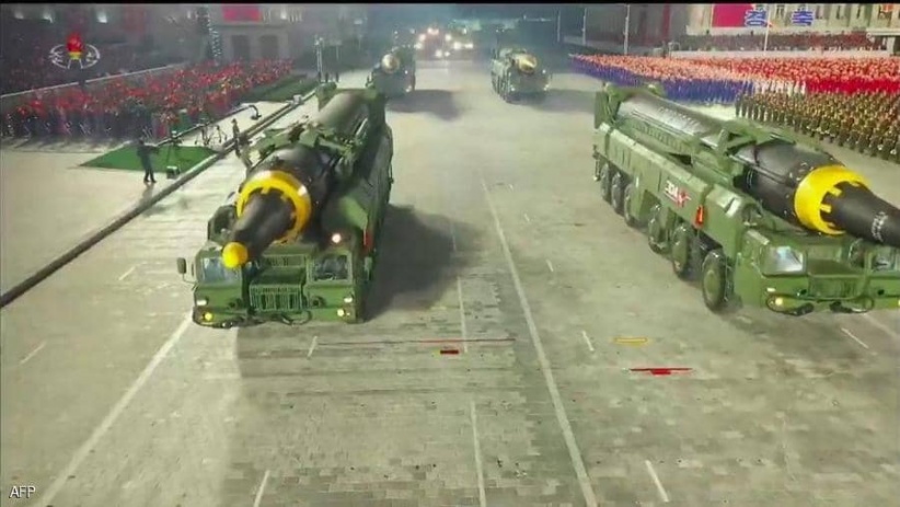 كوريا الشمالية تكشف صاروخا جديدا عابرا للقارات