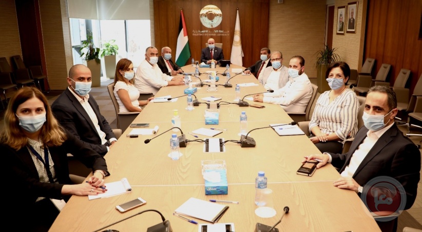 محافظ سلطة النقد يستقبل وفداً من جمعية رجال الأعمال الفلسطينيين -القدس