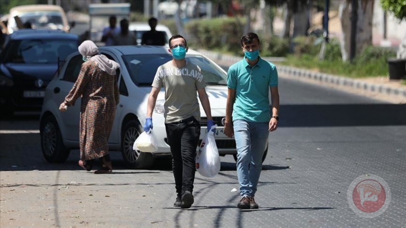 غزة: 3 حالات وفاة و191 إصابة جديدة بفيروس كورونا