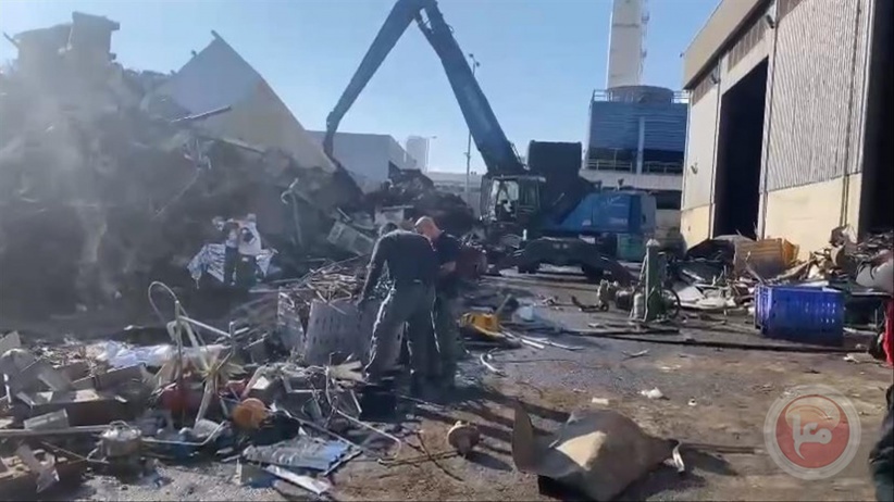 قتيلان بانفجار في مصنع للمعادن في مدينة أسدود