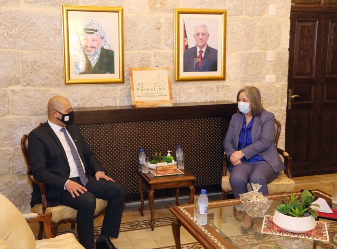 فلسطين وقبرص تبحثان افاق التعاون في المجال السياحي لما بعد جائحة كورونا