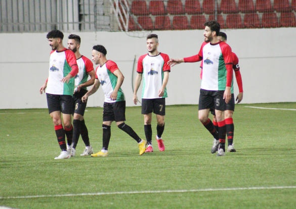سلوان يتصدر ترتيب دوري الاحتراف الجزئي بفوزه على أهلي قلقيلية