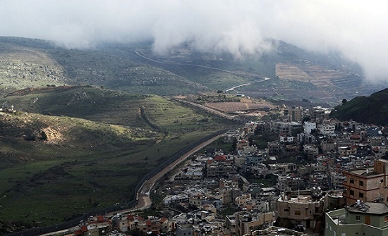 Missiles from Syria towards the Golan