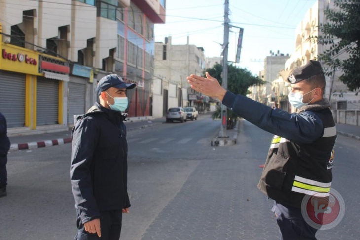 غزة- السماح باداء صلاة الجمعة والتحرك للمواطنين مشيا دون سيارات 