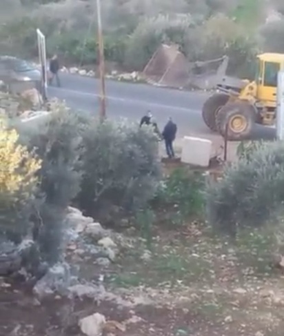 هدم غرفة في حارس غرب سلفيت