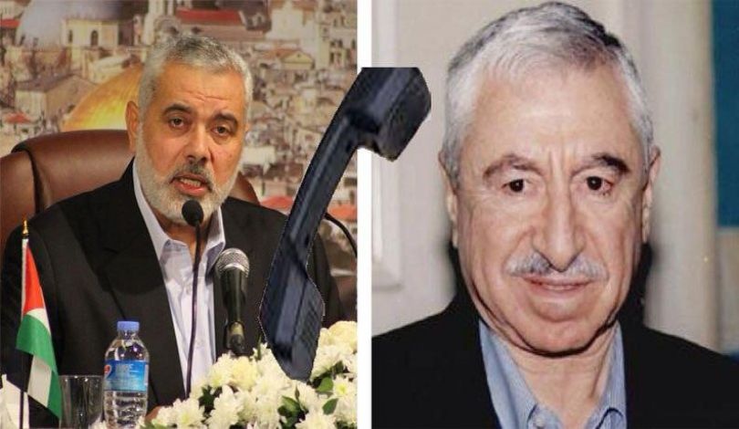 هنية يوجه رسالة لحواتمة حول موافقة حماس على الانتخابات