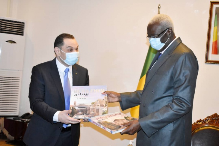 السفير هادي شبلي يلتقي برئيس جمهورية مالي