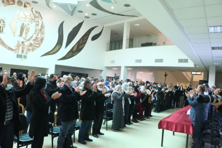 اختتام أعمال المؤتمر العام السادس لاتحاد نقابات عمال فلسطين