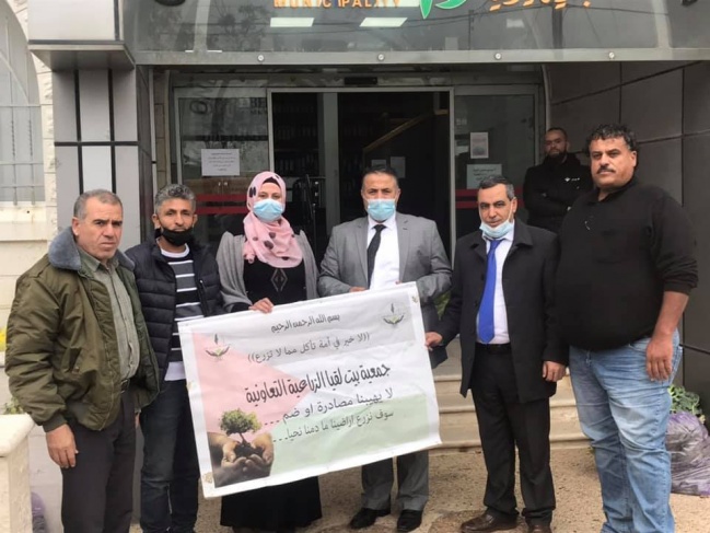 دولـة يستقبل رئيسة بلدية بيت لقيا ويتعهد بدعم المزارعين 