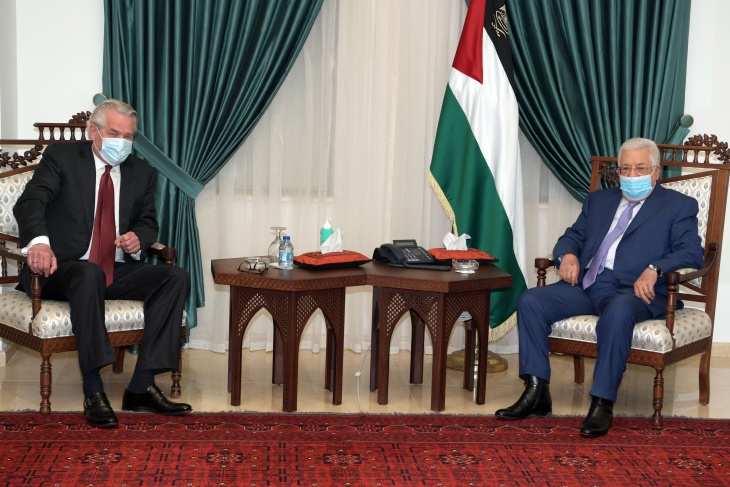 الرئيس يستقبل المبعوث الأممي لعملية السلام في الشرق الأوسط