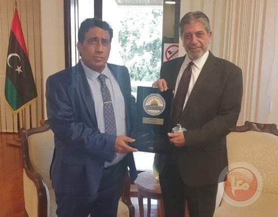 السفير طوباسي يلتقي رئيس المجلس الرئاسي الليبي