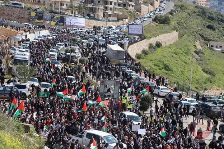  أم الفحم تنتفض ضد الجريمة وشرطة الاحتلال 