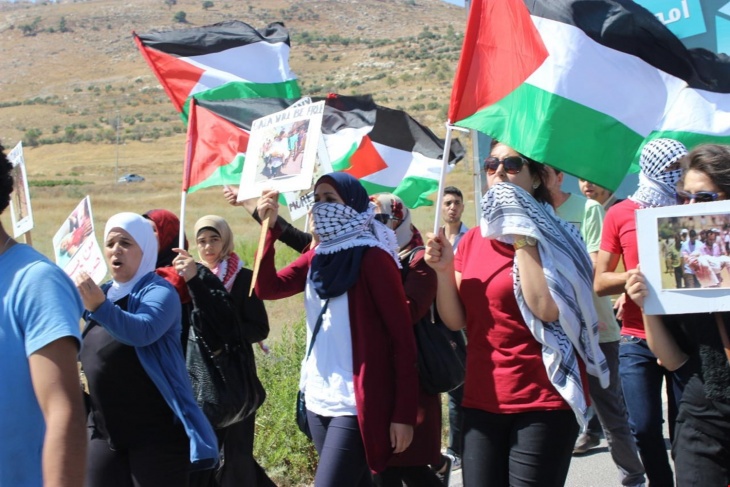 في يوم المرأة- طاقم شؤون المرأة يحيّي المرأة الفلسطينية في كافة أماكن تواجدها