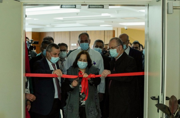 افتتاح قسم عناية حثيثة لمرضى كورونا في الاستشاري العربي