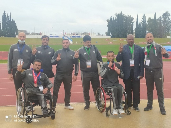 تونس: منتخب فلسطين لألعاب الباراولمبية يتوج بالذهب والبرونز بالملتقى الدولي   