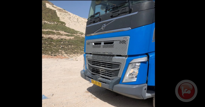 بيت لحم: إرجاع شاحنة إسرائيلية مهربة بنفايات مخلفات بناء
