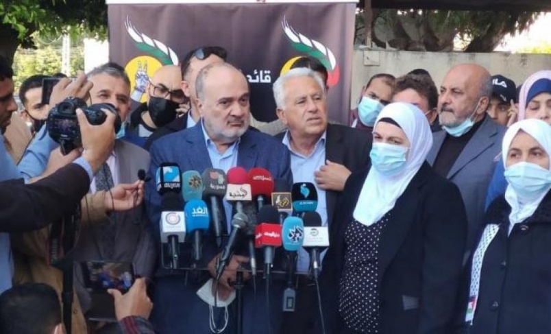 القدوة يصل غزة ويؤكد ان: قائمة &quot;الحرية&quot; سترشح مروان البرغوثي للرئاسة