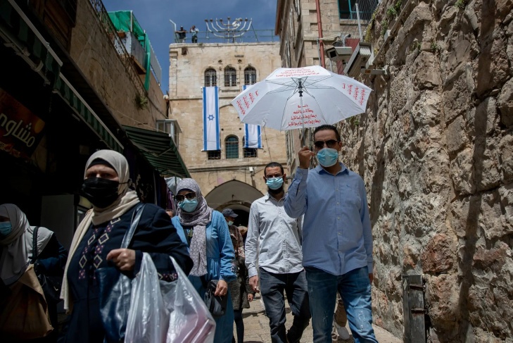 66   إصابة جديدة بفيروس كورونا في القدس