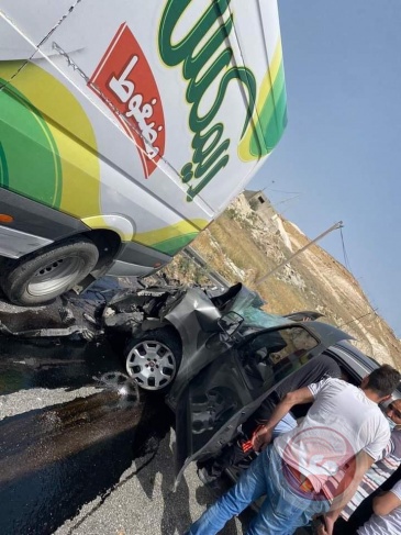 وفاة مواطن وإصابة 3 آخرين بحادث سير شمال شرق بيت لحم