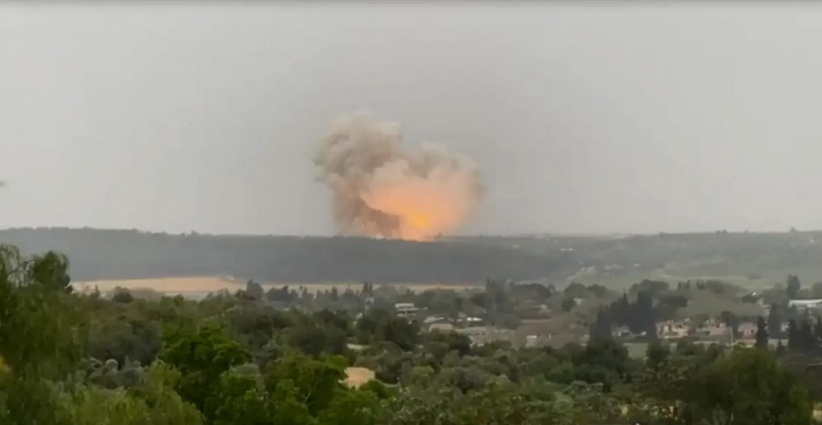 انفجار قوي يهز مصنع أسلحة إسرائيلي