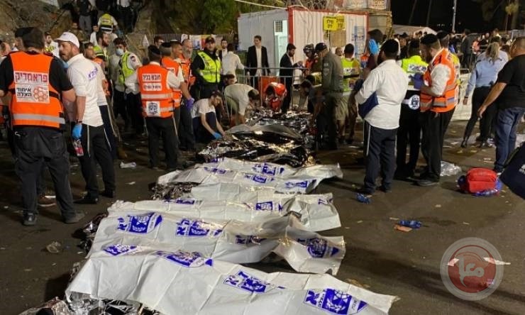 إسرائيل... ارتفاع  عدد قتلى حادث المهرجان الديني إلى أكثر من 40