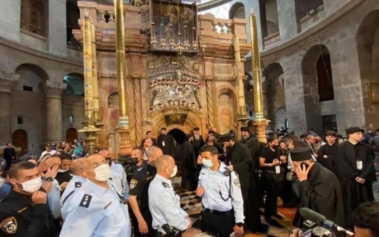 الأردن يدين إعاقة الاحتلال وصول المسيحيين إلى كنيسة القيامة