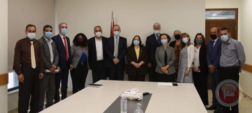 وزيرا التربية والصحة يطلعان المدير الإقليمي لليونيسف على واقع التحديات الراهنة