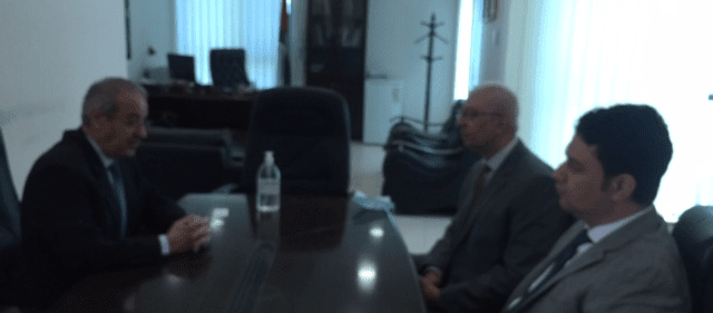 تيسير خالد يستقبل القنصل المصري العام لدى فلسطين ويبحث معه التطورات السياسية