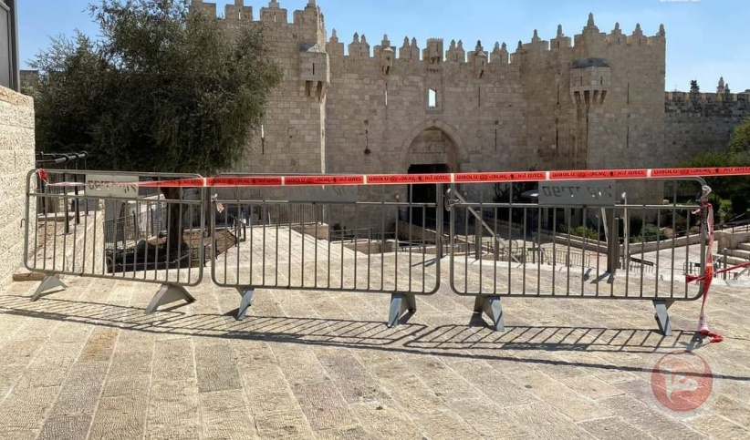 الأحد المقبل: الاحتلال يغلق باب العامود وعدة أحياء في القدس لتأمين مسيرات للمستوطنين