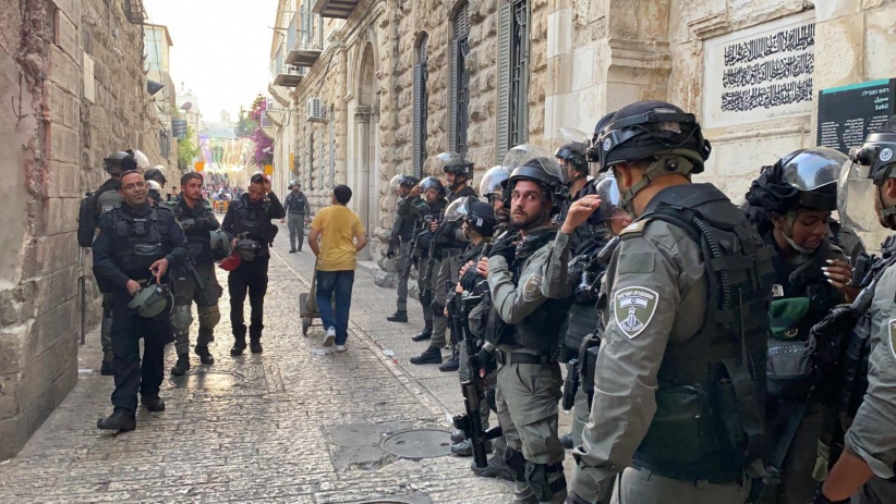 نشر الآلاف من عناصر الشرطة الإسرائيلية في القدس ورفع حالة التأهب مع غزة 